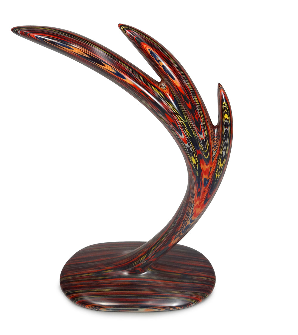 Wood Sculpture "3 Spinner Dolphin" by Rock Cross