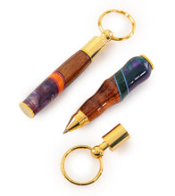 Koa Pen Key Ring (Various Colors) by Dale Dennison