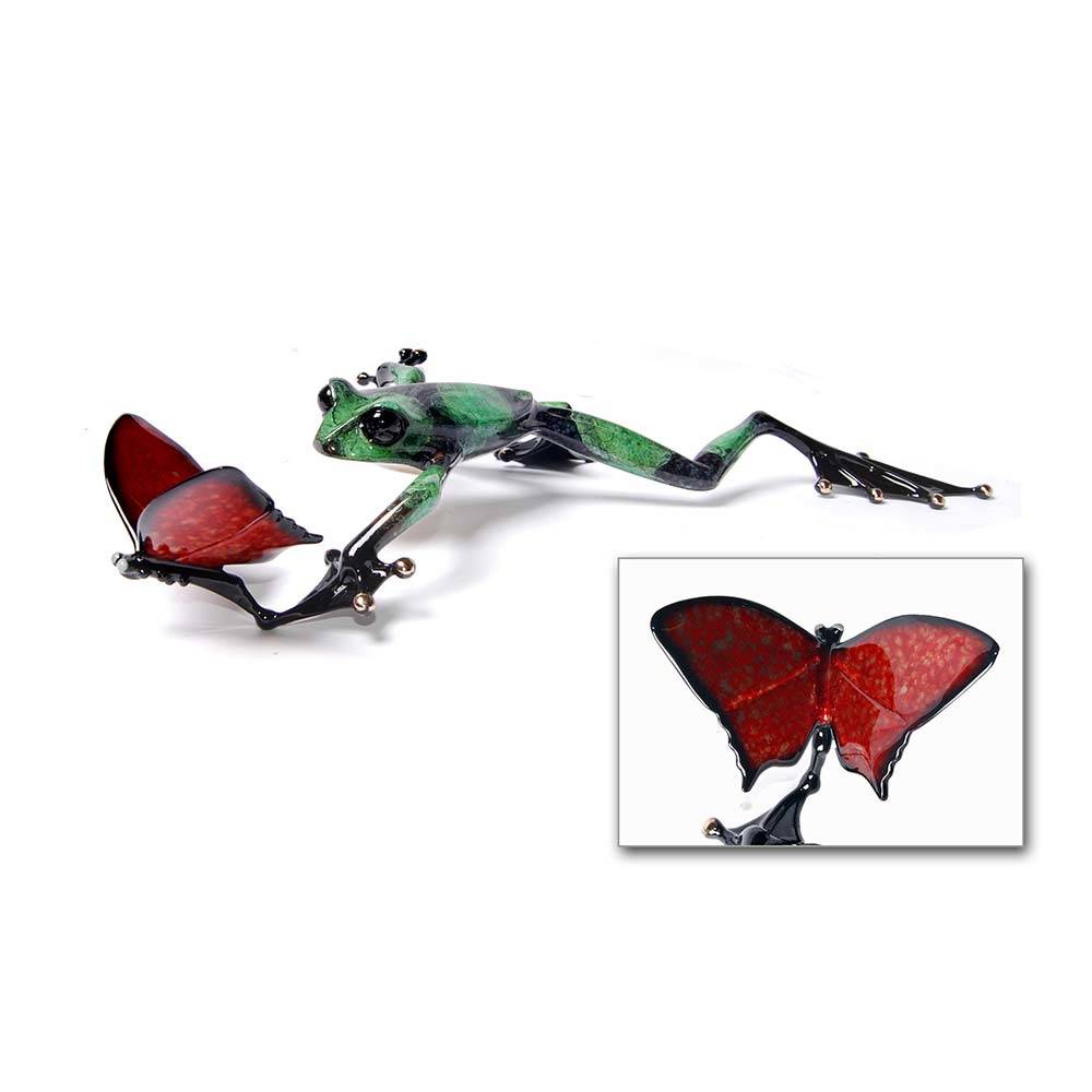 ティム・コテリル作ブロンズ彫刻「飛翔」