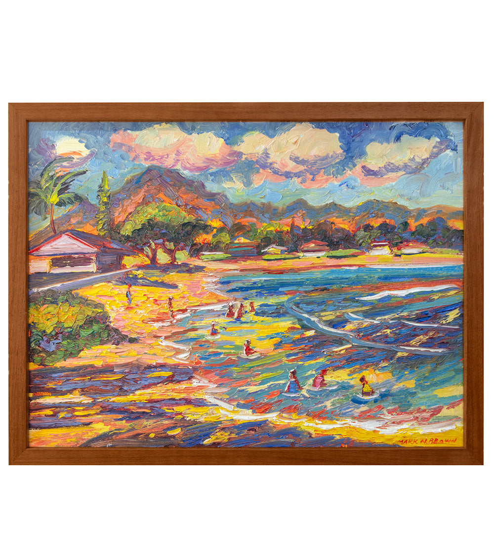 Waialua Bathers by Mark Brown