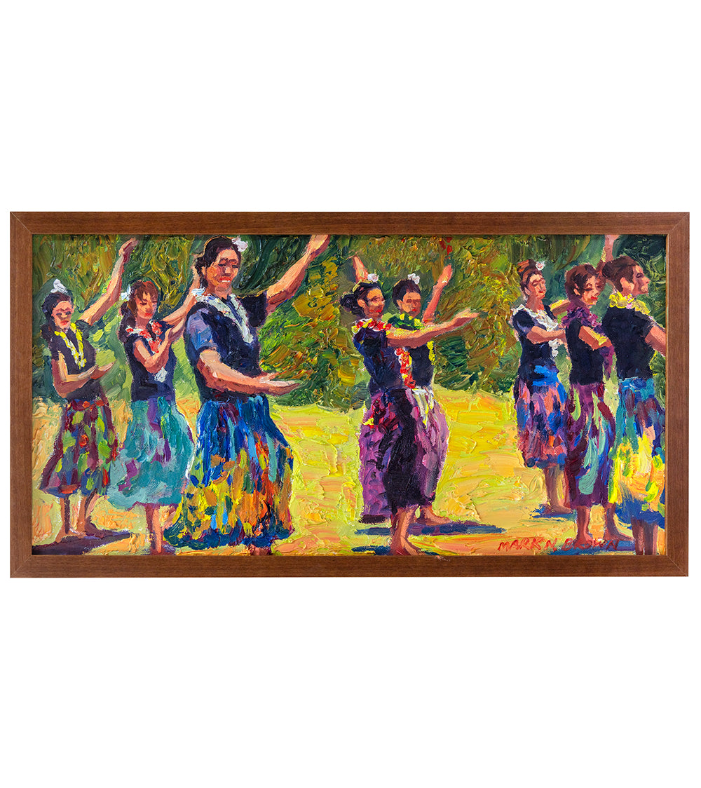 8 Hula Dancers by Mark Brown