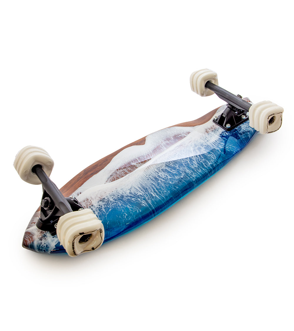 Patineta de resina de koa n.° 013