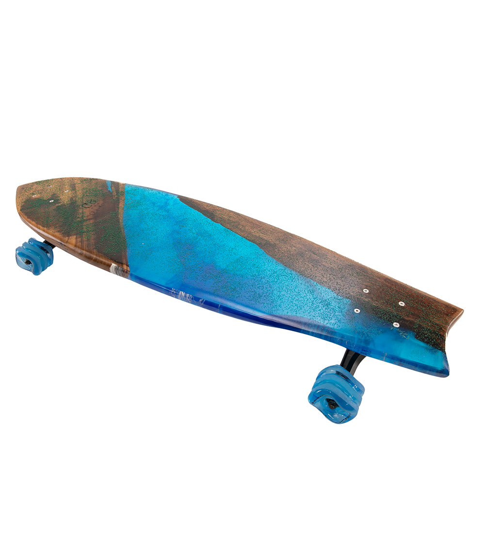 Koa-Resin Skateboard #033