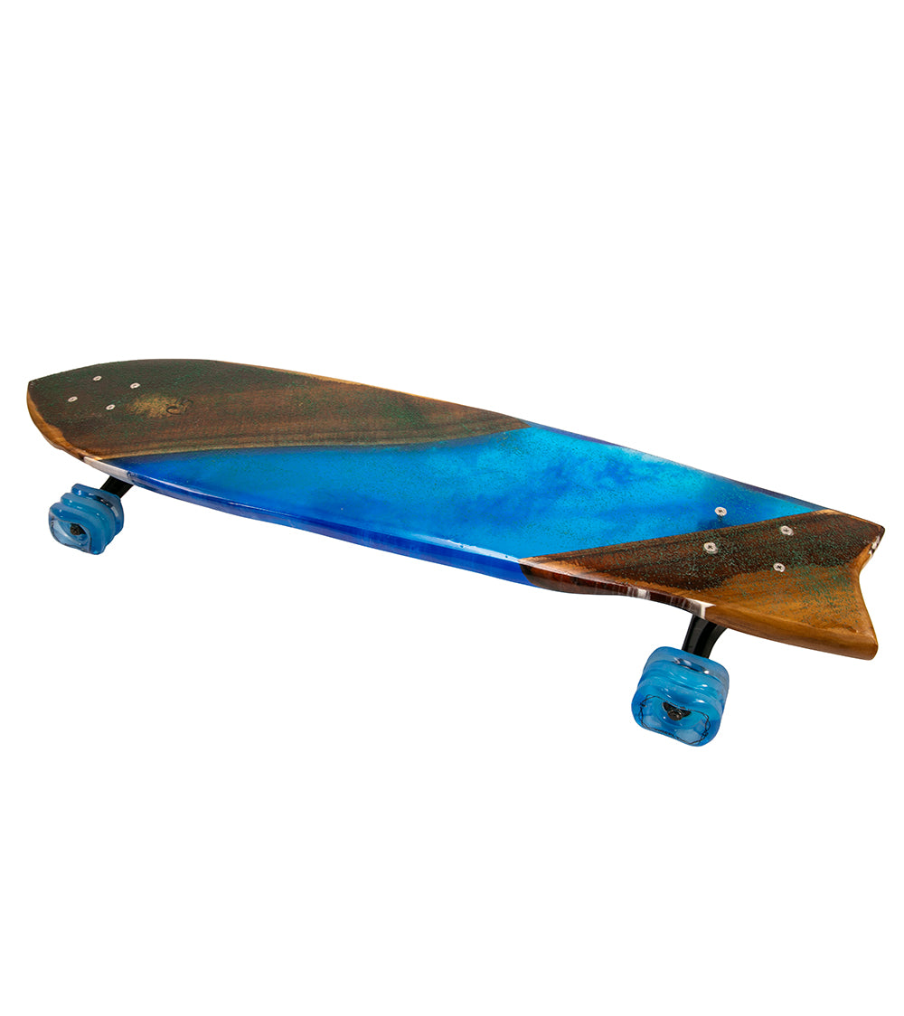 Koa-Resin Skateboard #035