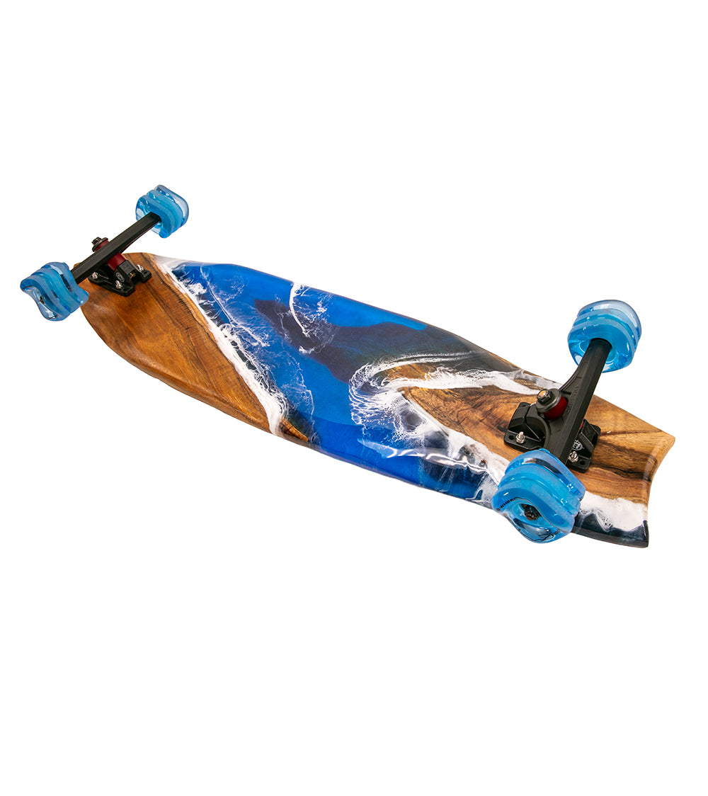 Koa-Resin Skateboard #036