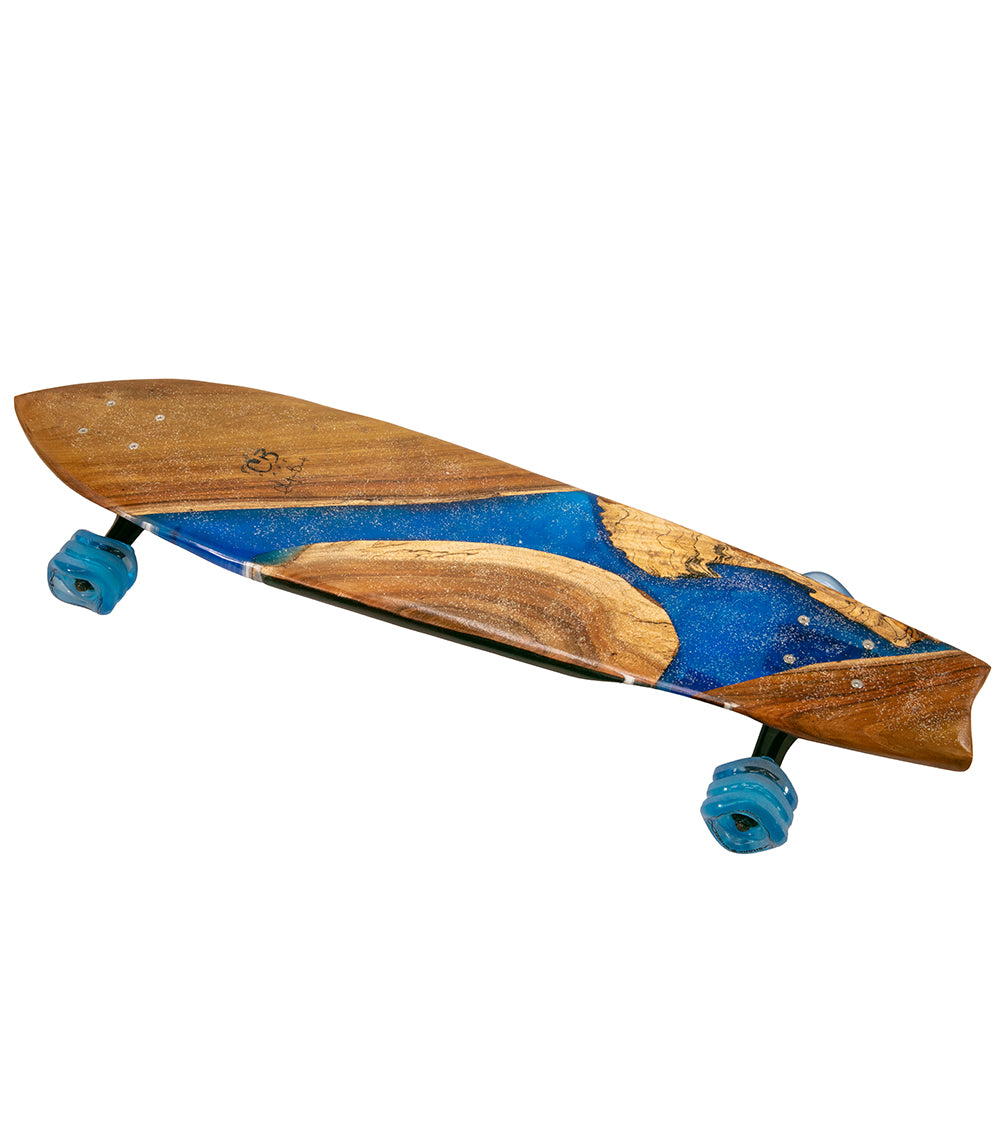 Koa-Resin Skateboard #038