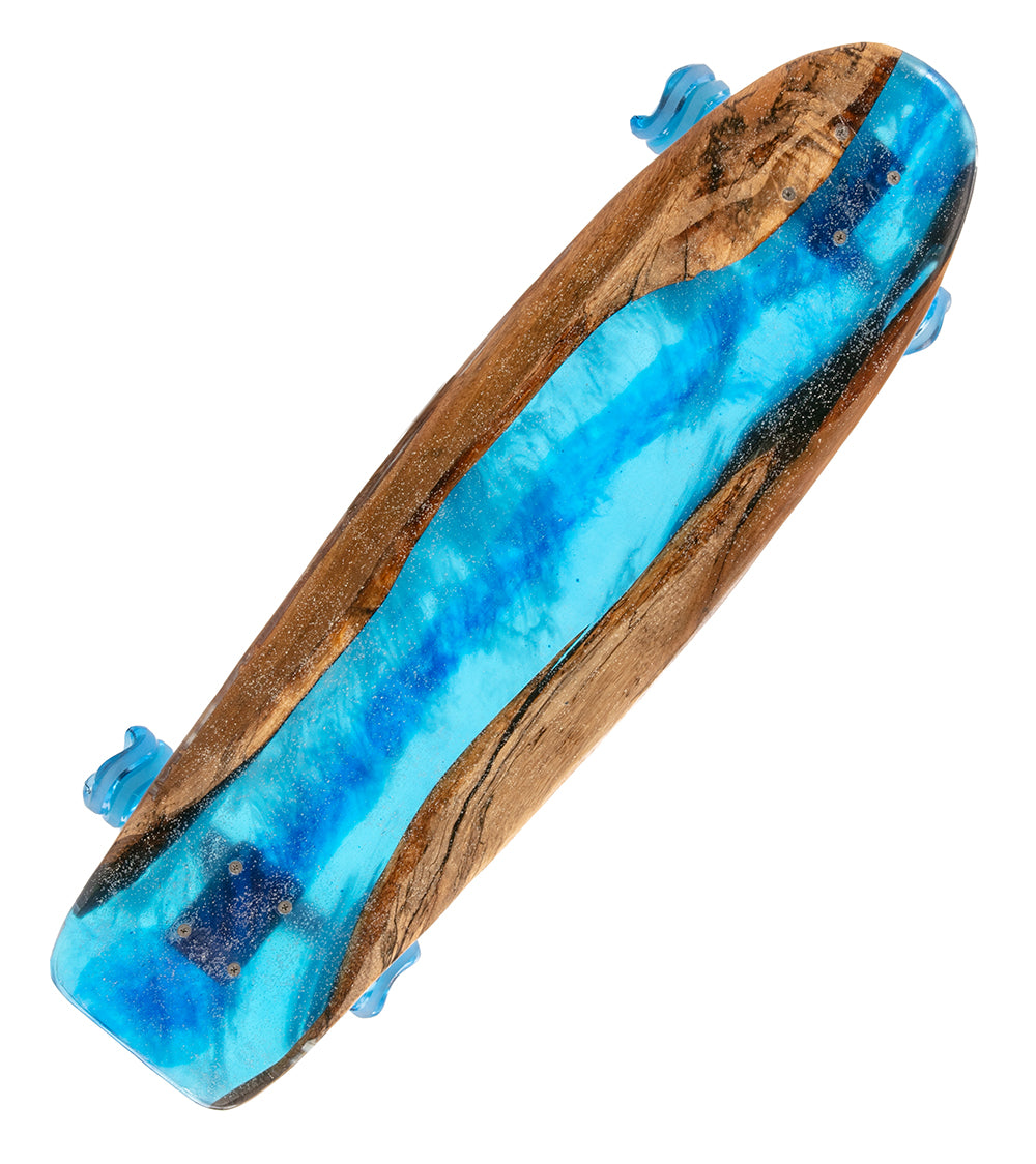 Koa-Resin Skateboard #039