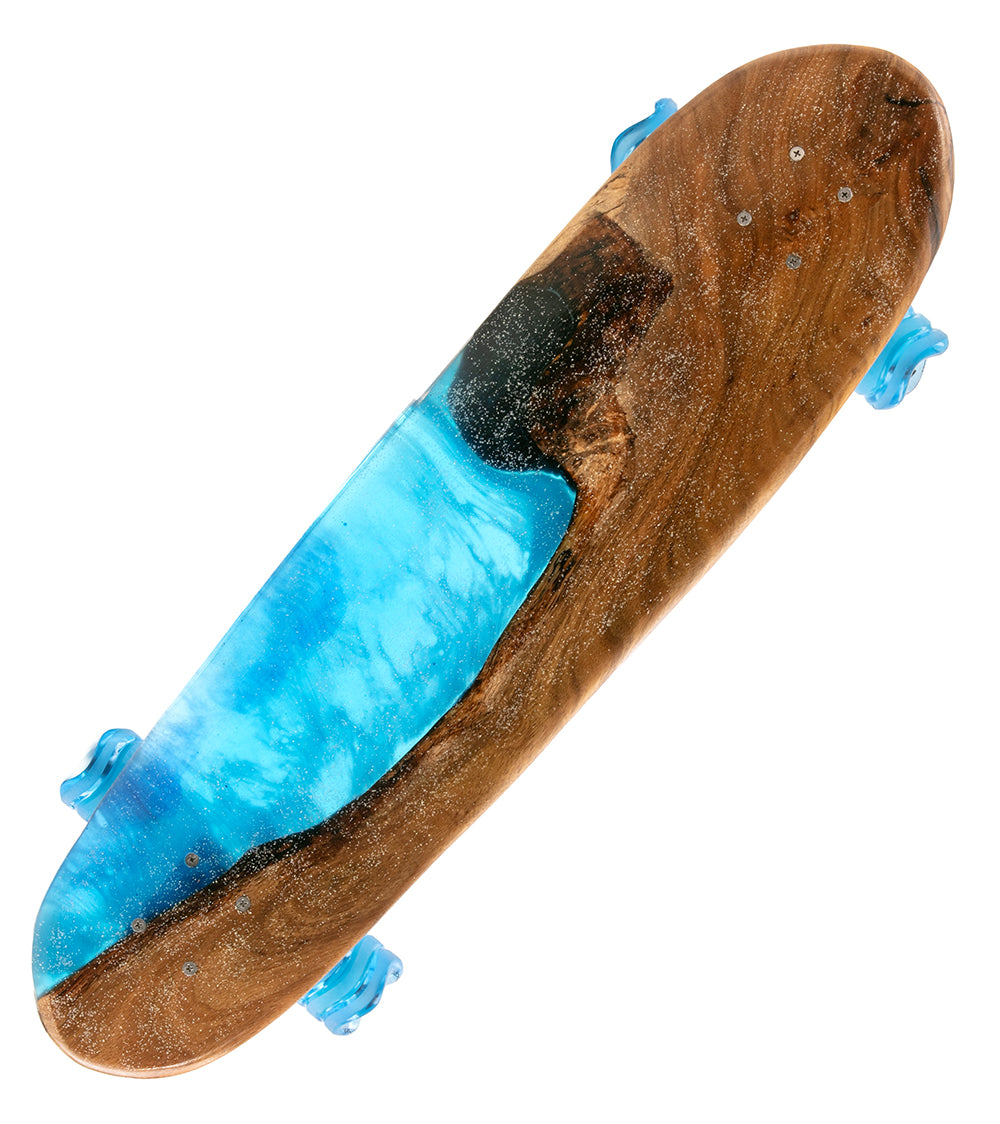 Koa-Resin Skateboard #040