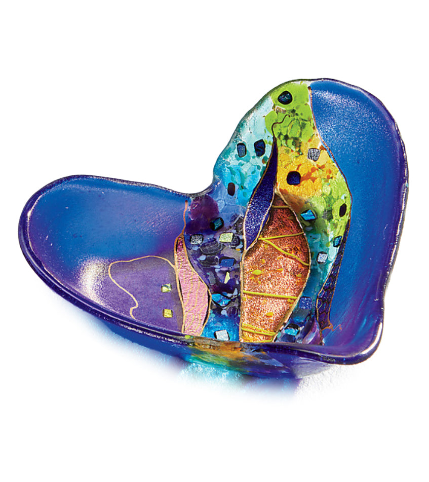 Cuenco Corazón Loco - Azul Cobalto