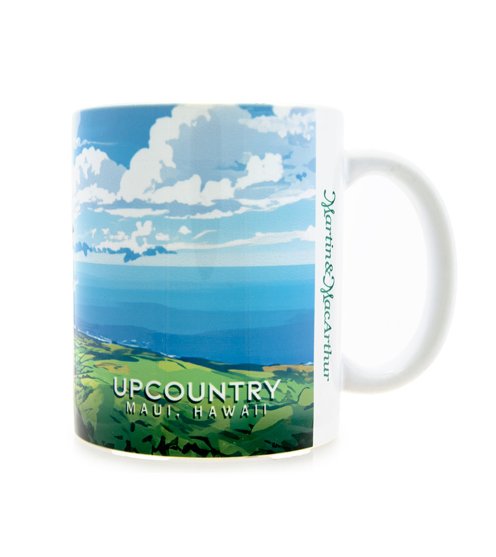 "Upcountry" Travel Art Mug
