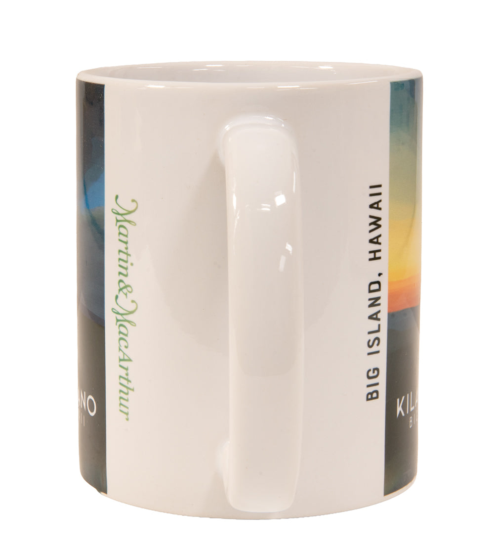 "Kilauea Volcano" Travel Art Mug