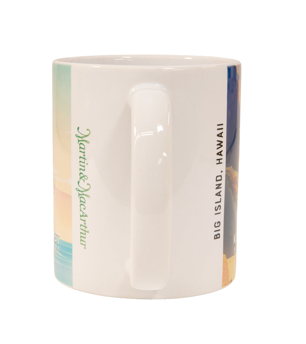 "Kohala Coast" Travel Art Mug