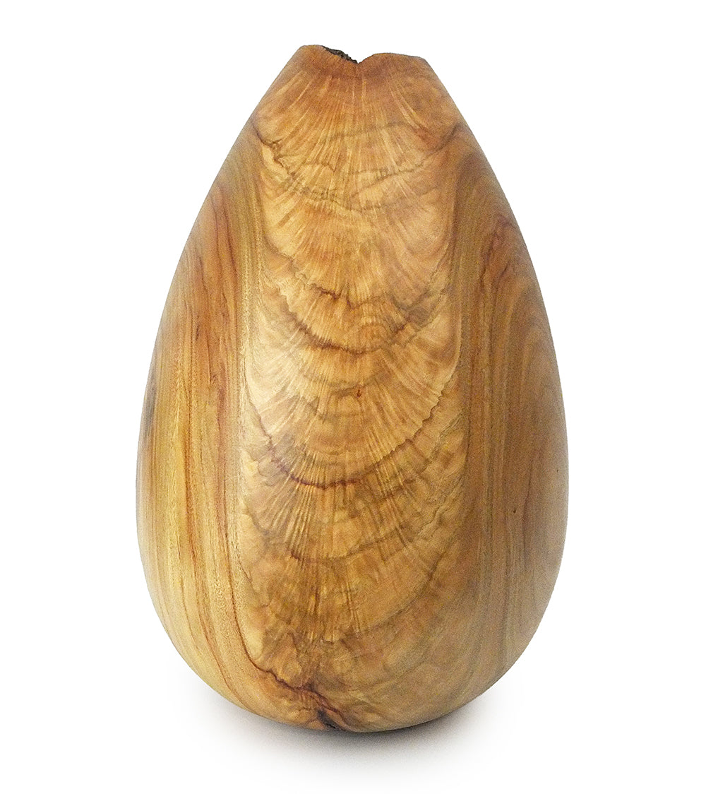 Red Camphor Vase "Droplet Series #2504" by Dan Stevenson