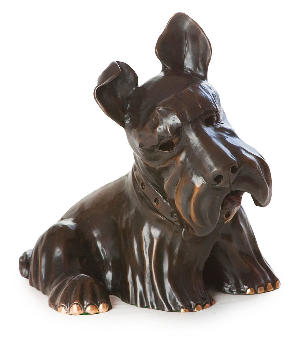 Escultura de bronce "Duffy" de Marty Goldstein