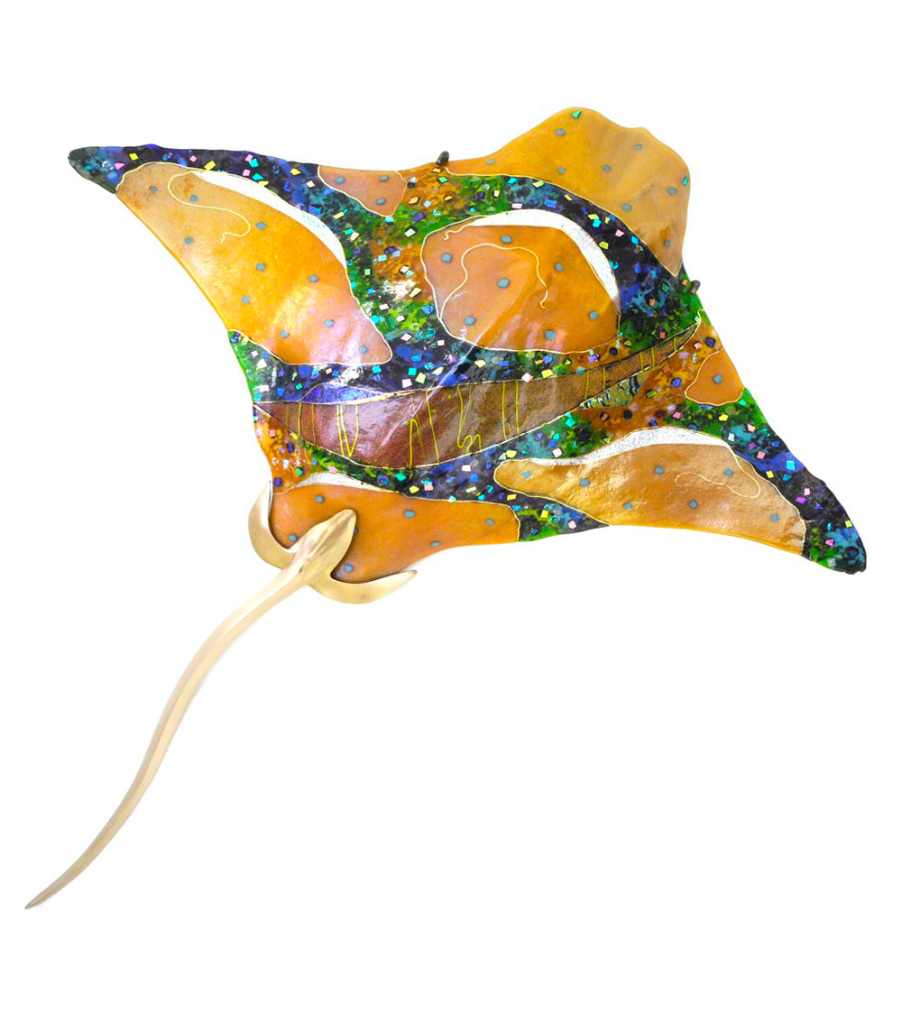 Raya águila - Ámbar moteado