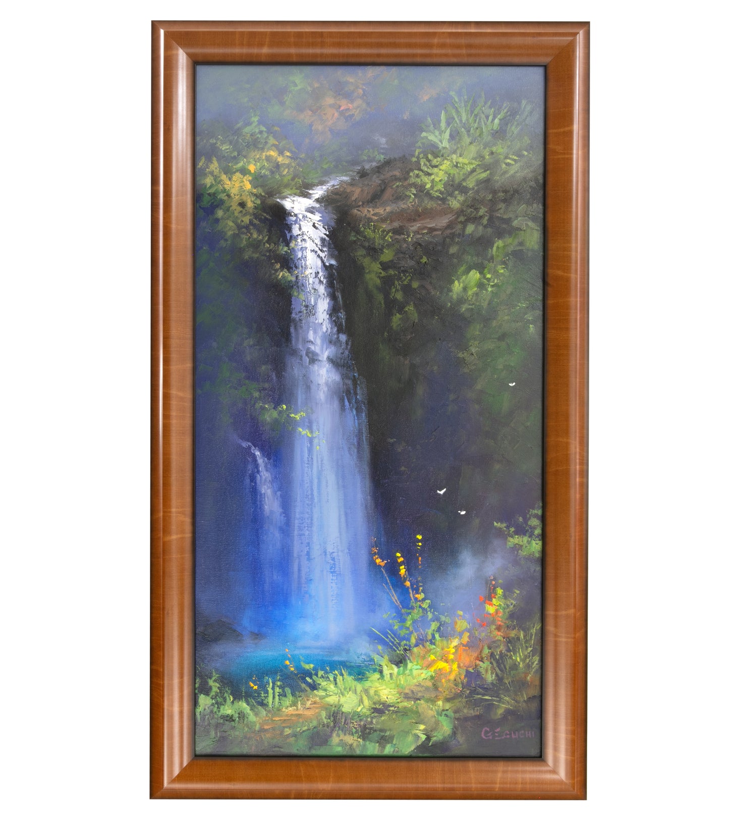 Pintura original: Colores en movimiento de George Eguchi