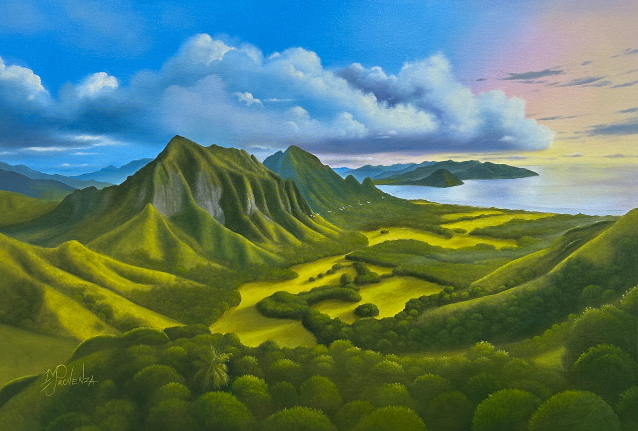 Pintura original: Green Day de Michael Provenza