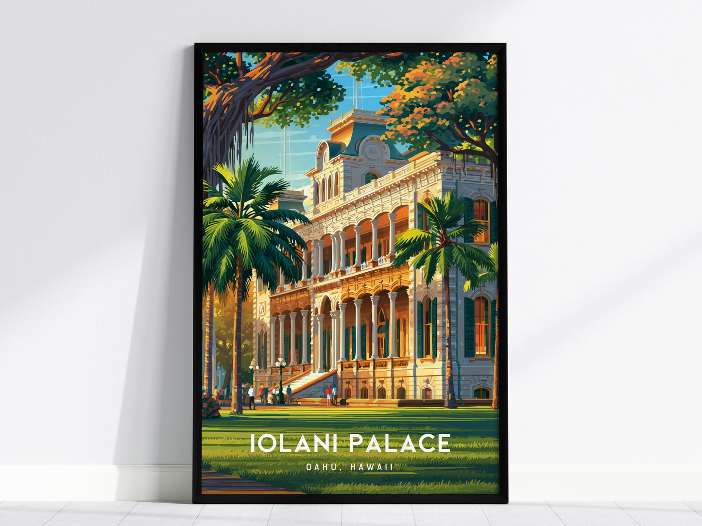 Iolani Palace, Oahu, Hawaii