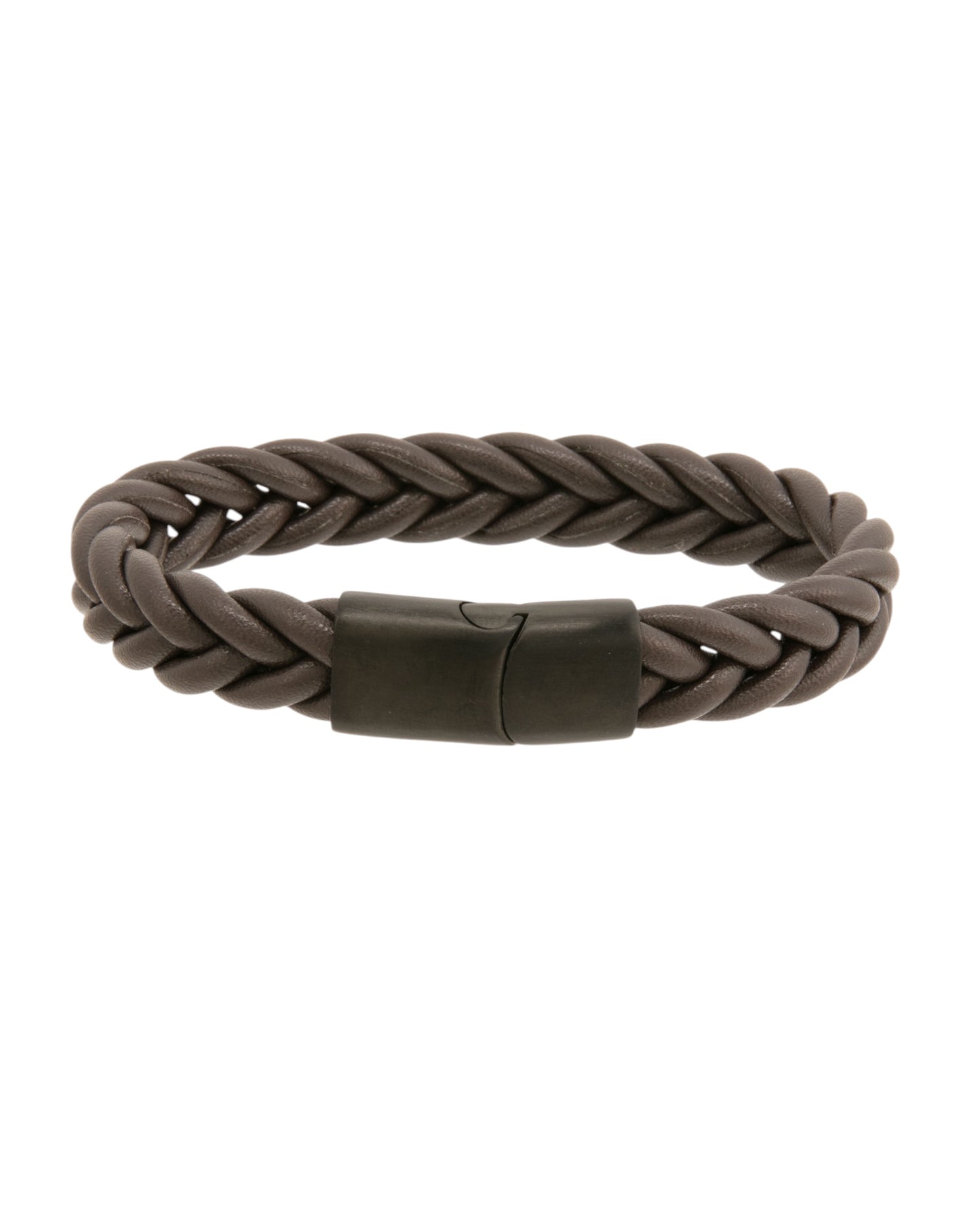 Mens Bracelet Biyo Braid Brown