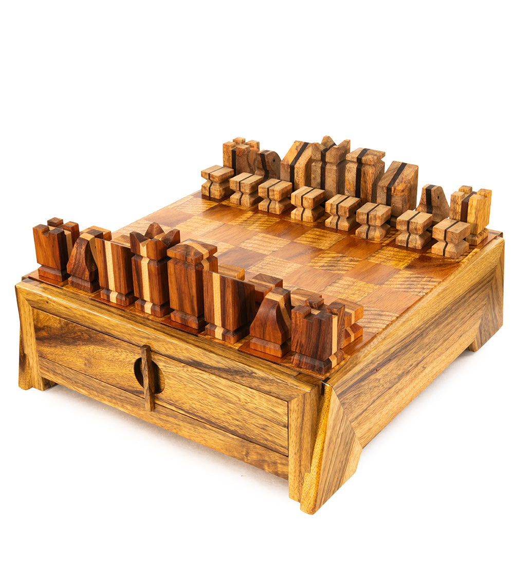 Kinsey Koa/Mango Chess Set