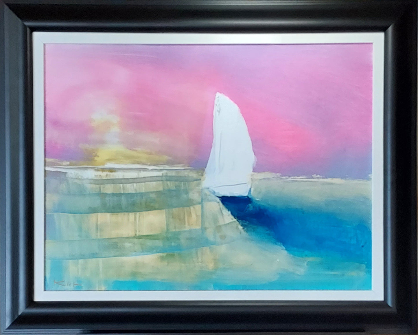 Red Skies at Night by Kirk Boes, framed