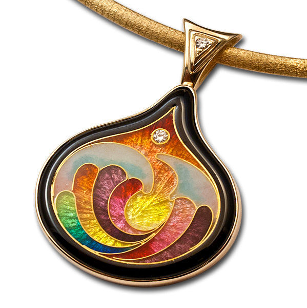 Colgante de lágrima de exploración