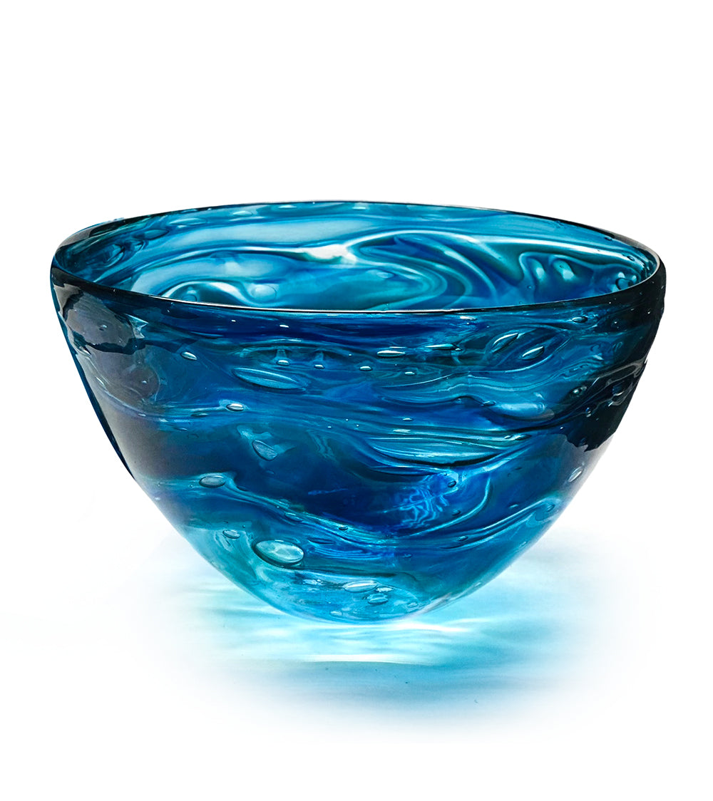 Glass Bowl "Kai" by Jonathan Swanz