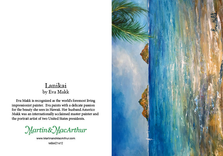 Tarjeta de felicitación "Lanikai" de Eva Makk