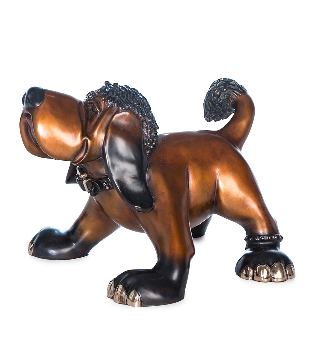 Bronze Sculpture Mack" by Marty Goldstein