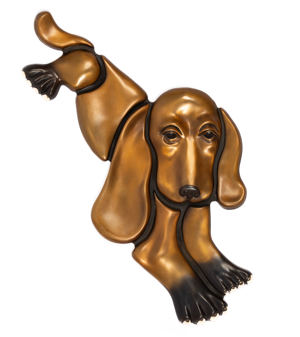 Bronze Sculpture "Maxwell" by Marty Goldstein