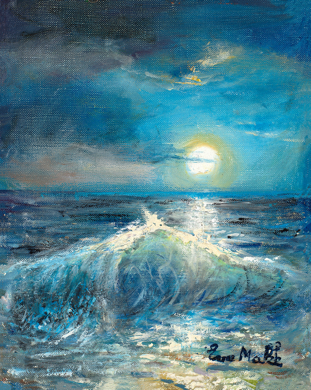 Pintura original: Recuerdos de Eva Makk