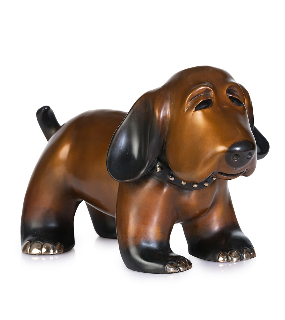 Escultura de bronce "Montgomery" de Marty Goldstein