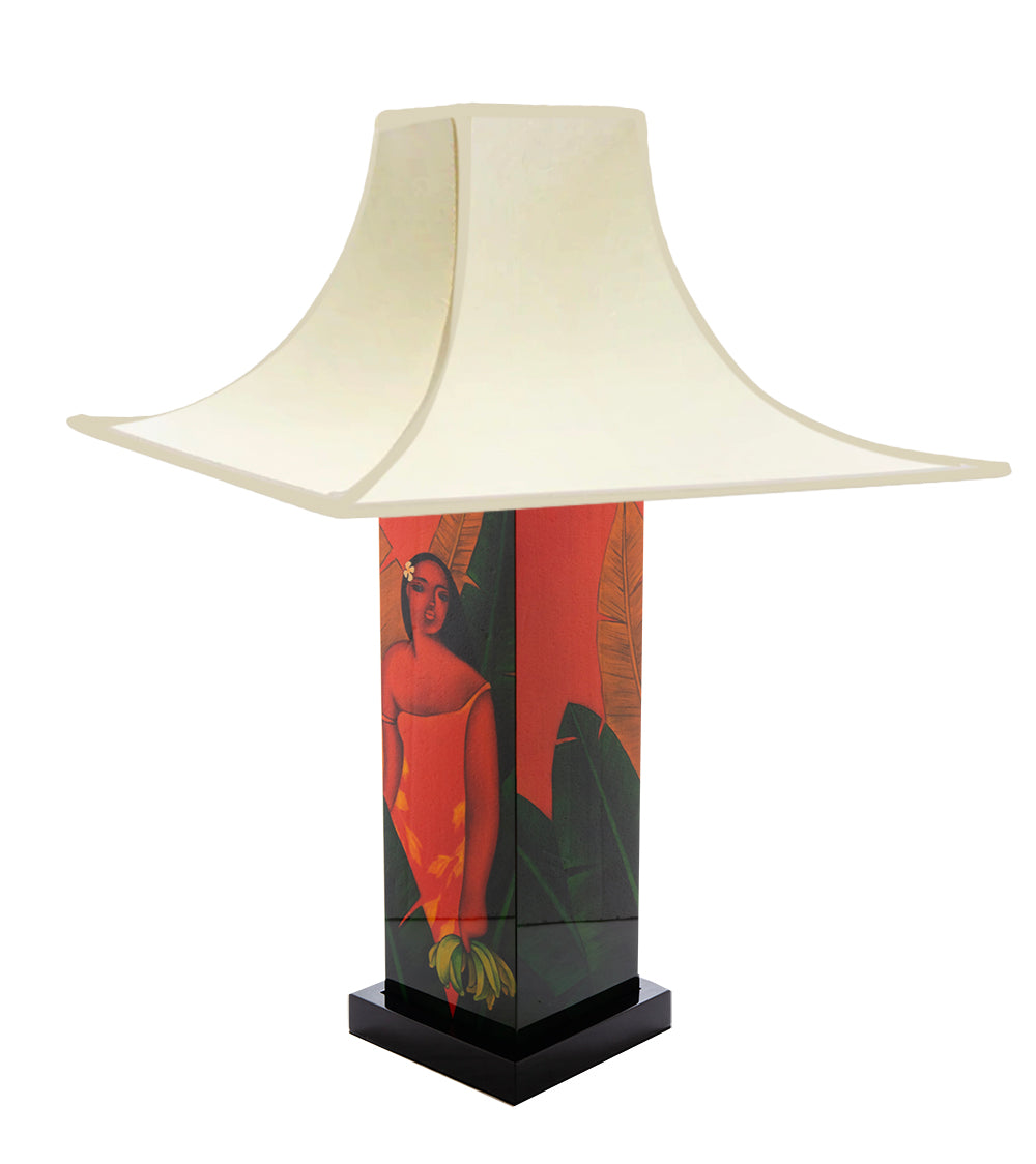 ティム・グエン作「Picking Bananas」テーブルランプ