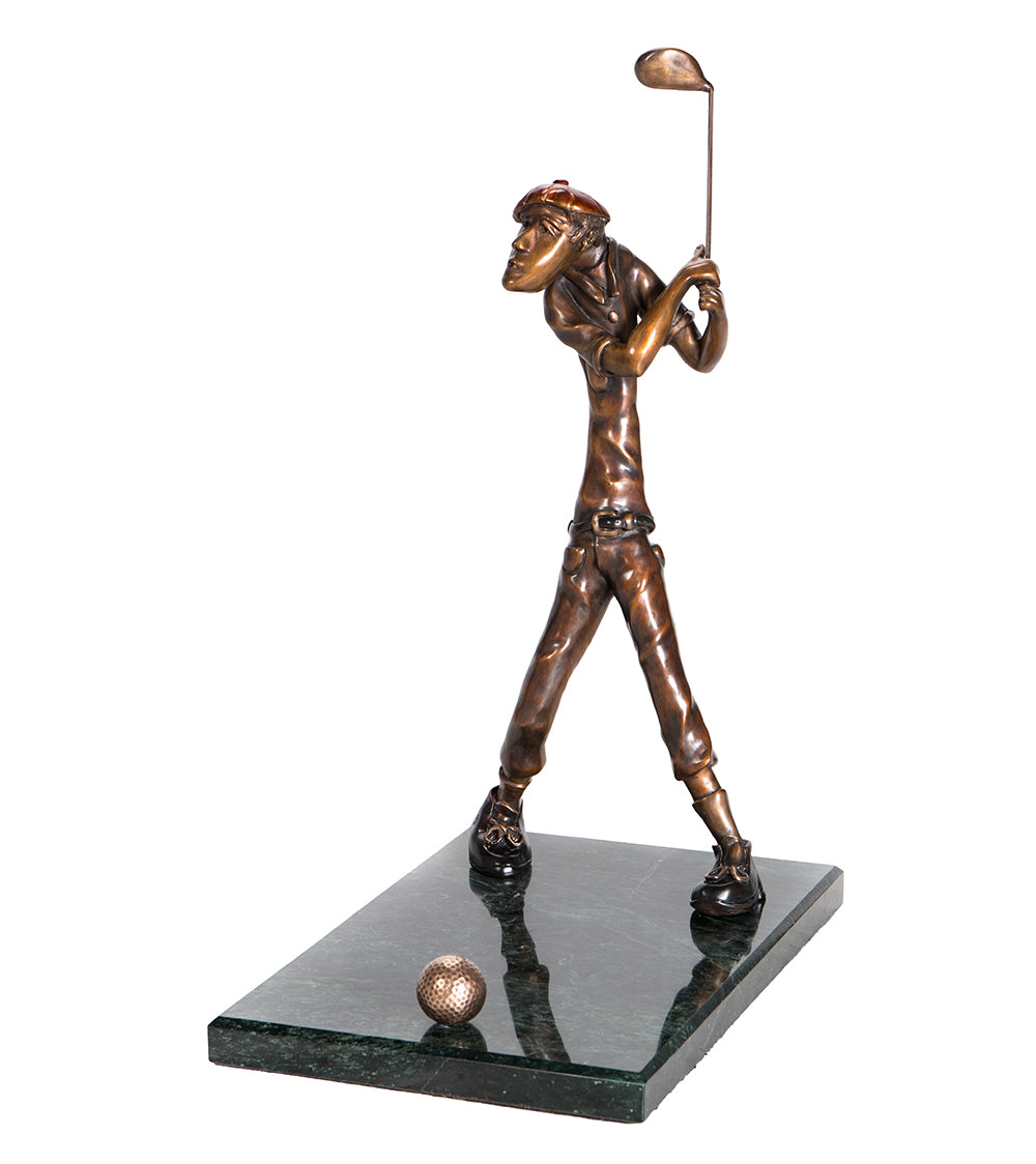 Bronze Sculpture "Oops!" by Marty Goldstein