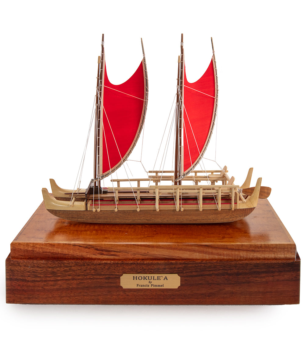 hokule’a Koa 12”L Canoe “Hokulea” by Francis Pimmel – Martin & MacArthur
