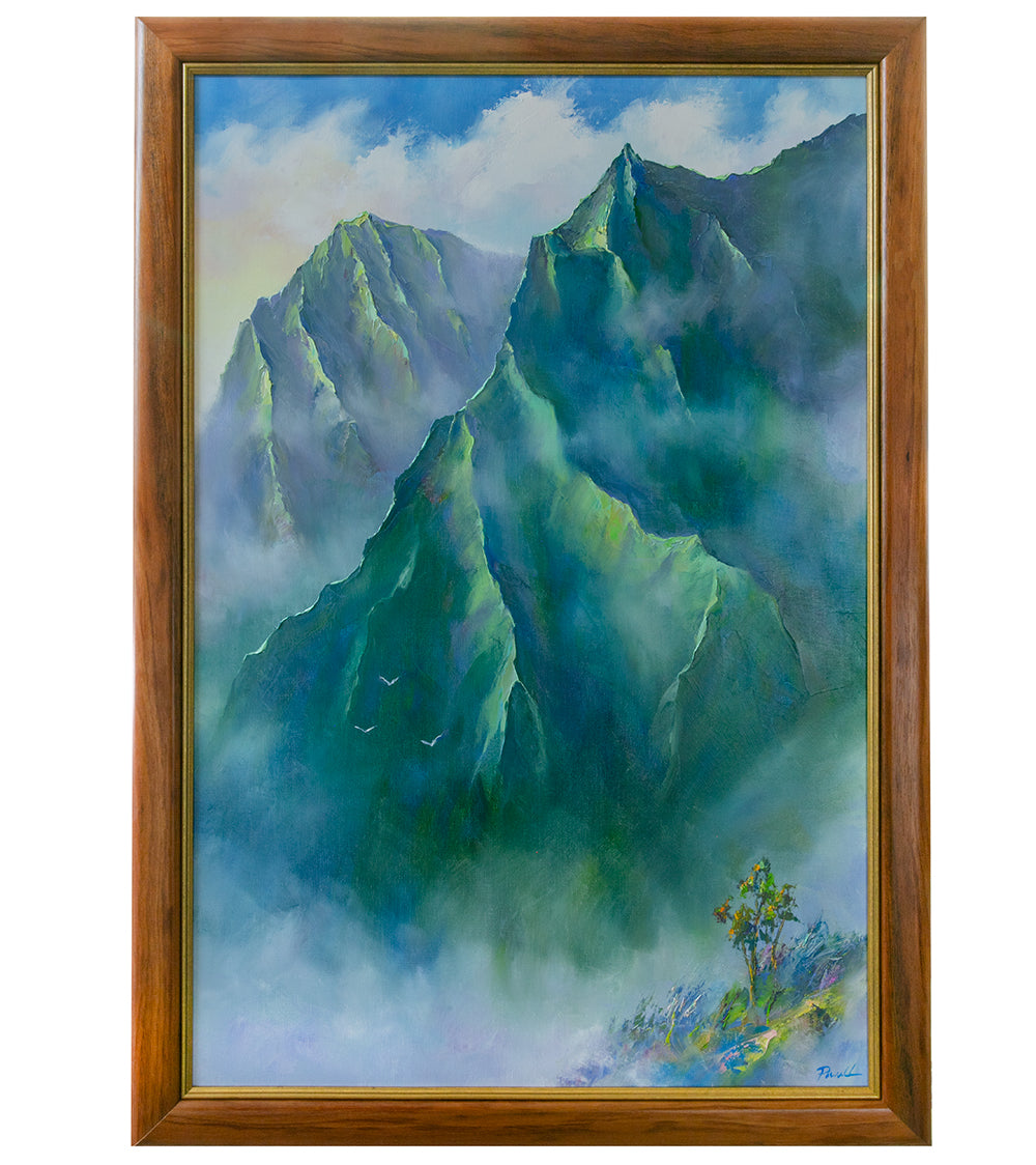 Original Painting "Above the Pali 06/2023" by Michael Powell
