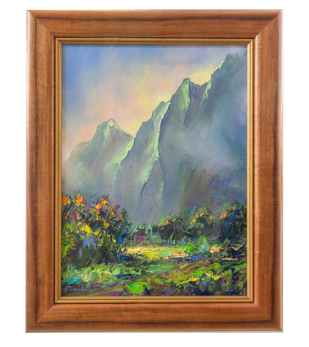 Original Painting "Kahaluʻu Koʻolau" by Michael Powell