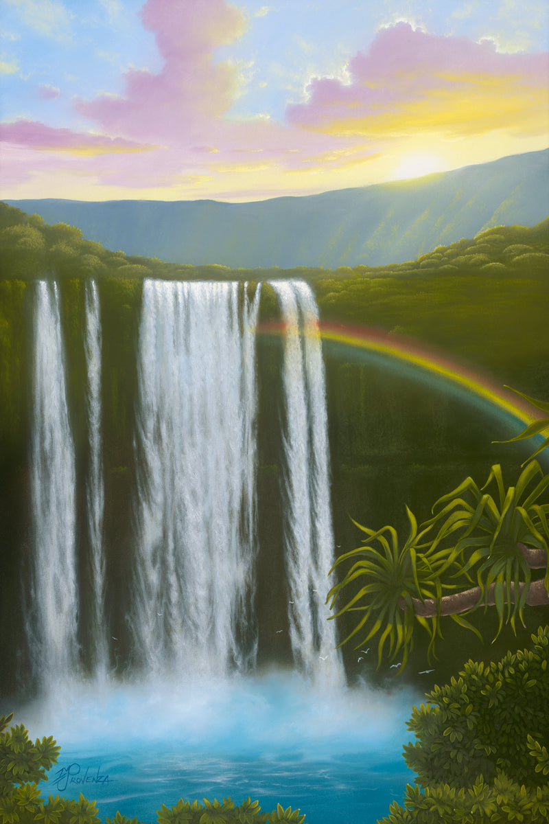 Pintura original: Aguas románticas de Michael Provenza