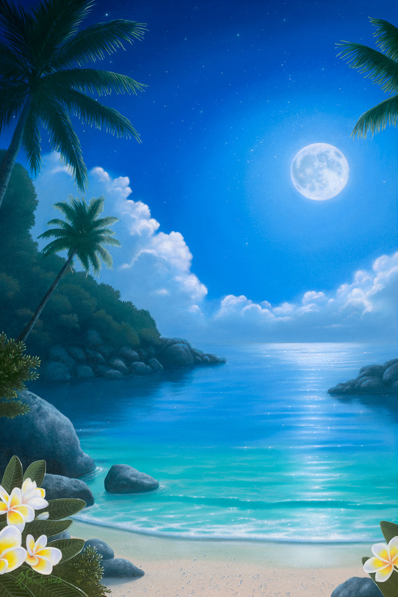 Pintura original: Estrella tropical brillante de Michael Provenza