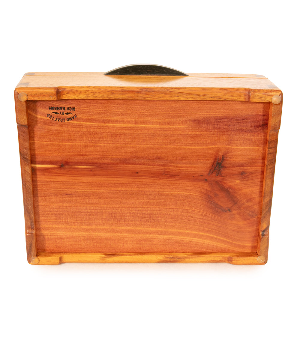 "Free Flow" Koa Marquetry Box