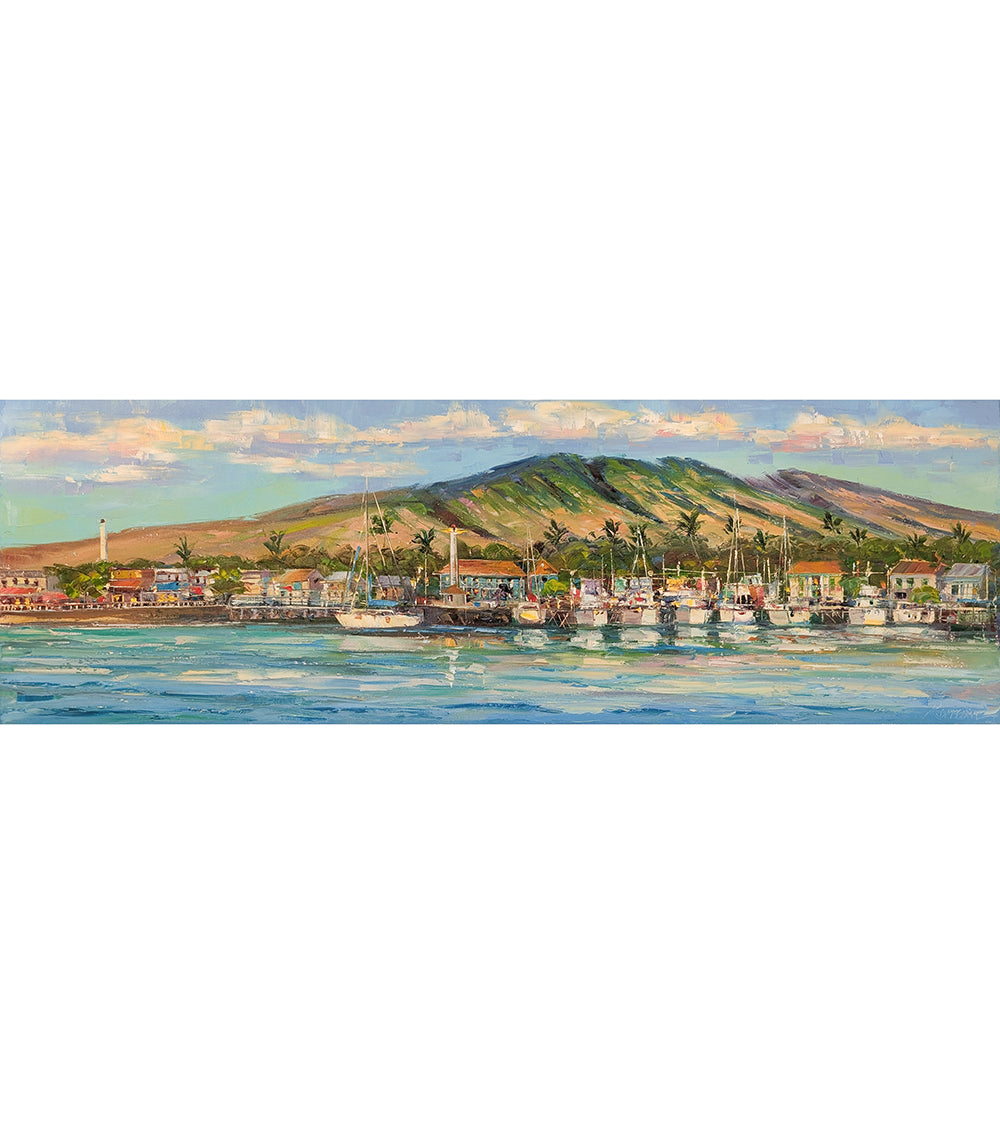 Lahaina Panorama by Roman Czerwinski