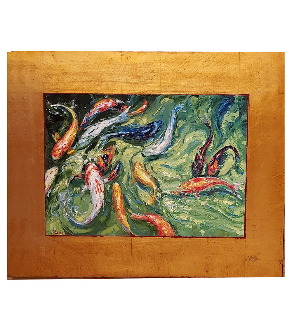 Estanque dorado de Roman Czerwinski