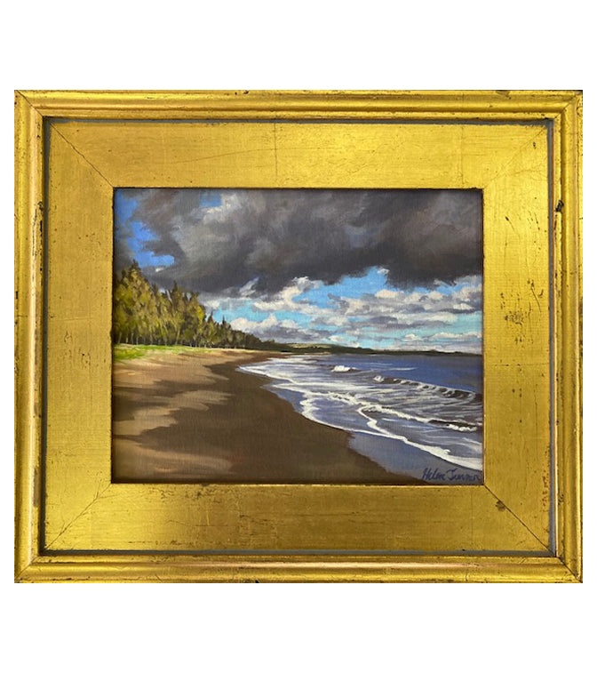 Waimea Black Sand by Helen Turner