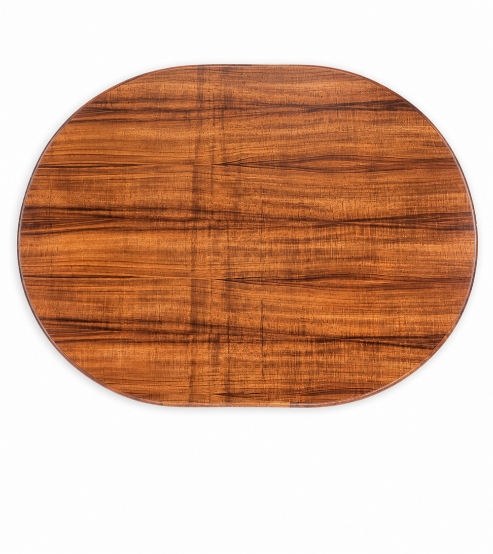 Moana Dining Table, Racetrack, No Leaf