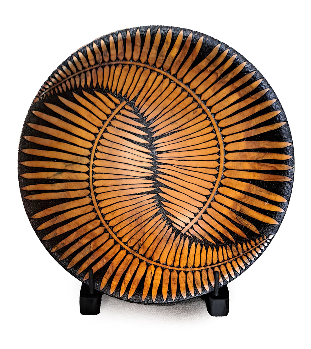 Yin Yang Fern w/upright stand #853