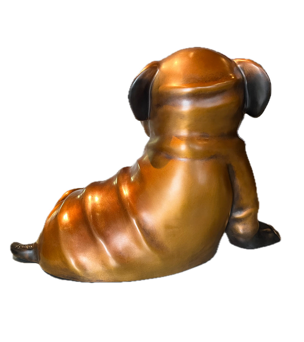 Bronze Sculpture "Bartholemew" by Marty Goldstein