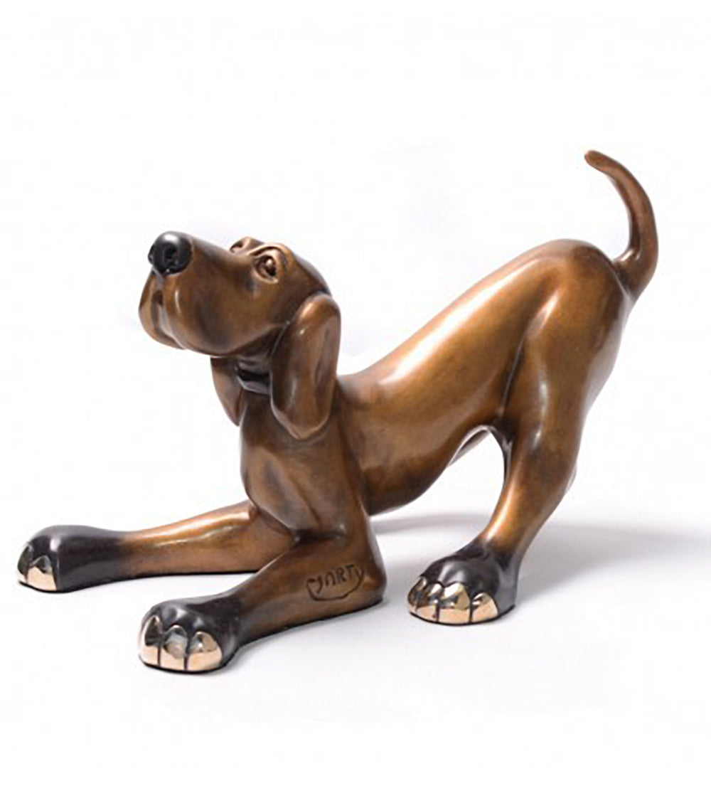 Escultura de bronce "Mini Sylvester" de Marty Goldstein