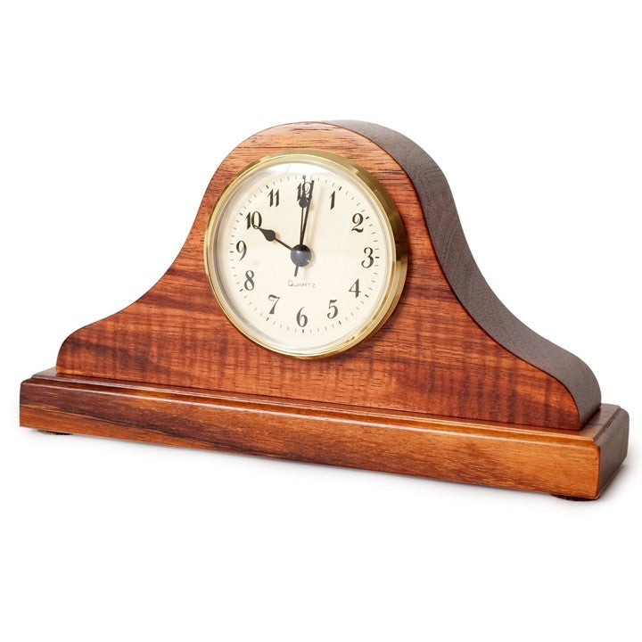 Koa Mantle Desk Clock – Martin & MacArthur