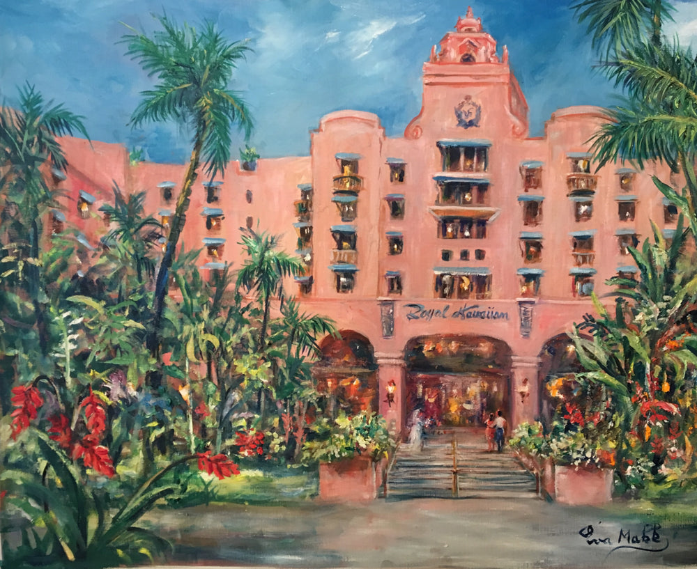 Pintura original: Un día en la vida real de Eva Makk