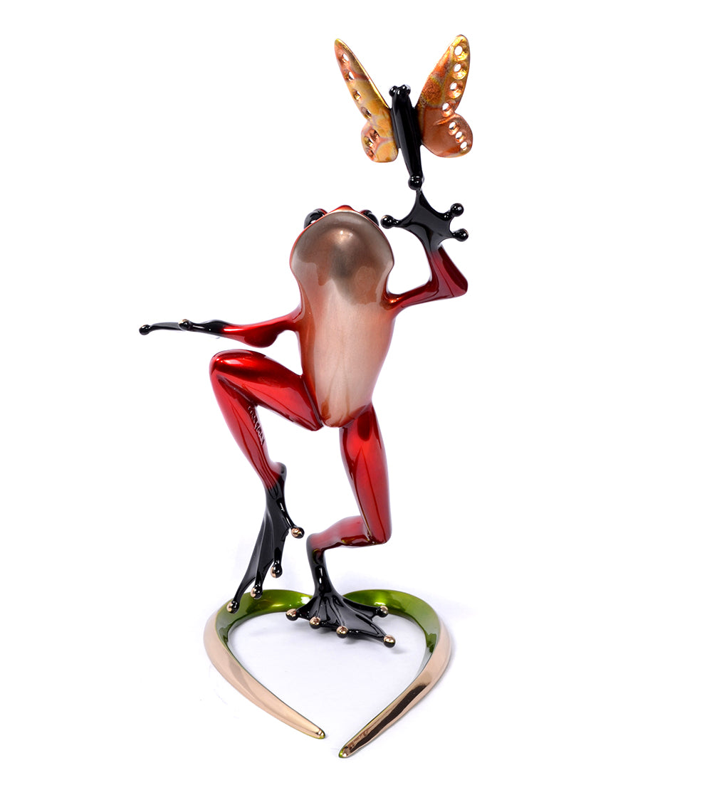 ティム・コテリル作ブロンズ彫刻「Be Mine」